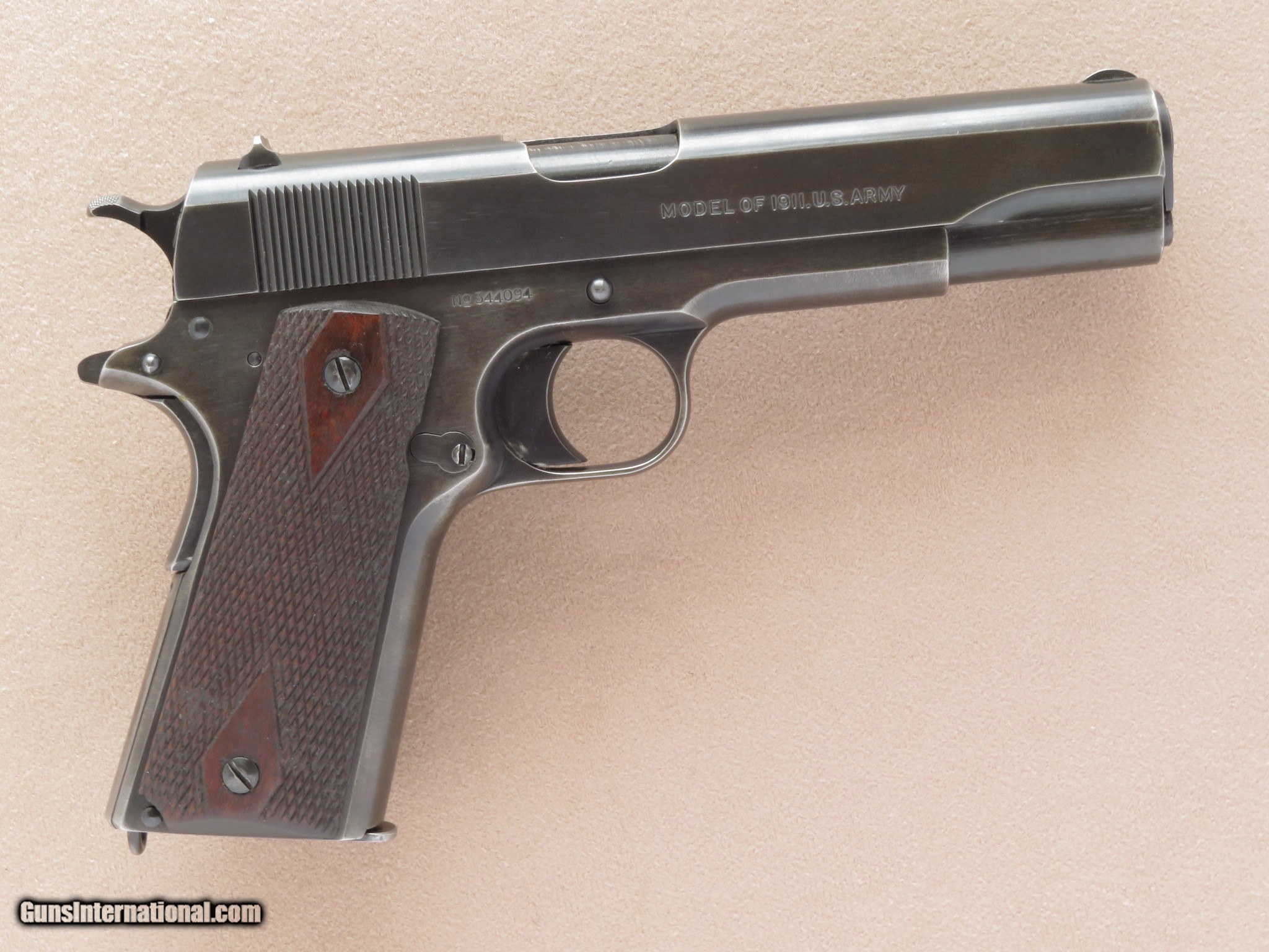 1918 Colt With Black Finish