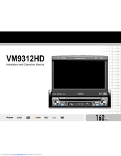 Ensen Vm9311 Car Stereo System User Manual